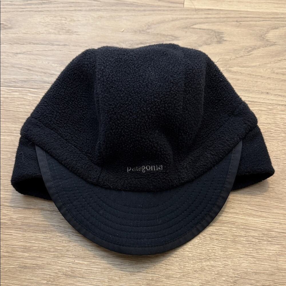 Patagonia Black Fleece Brimmed Hat - Size Large, Adjustable